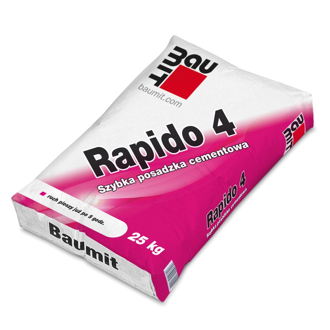 Baumit Rapido 4, Szybka posadzka cementowa 10-100 mm