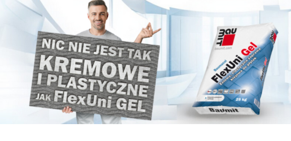 FlexUni Gel – żelowy, elastyczny klej do płytek