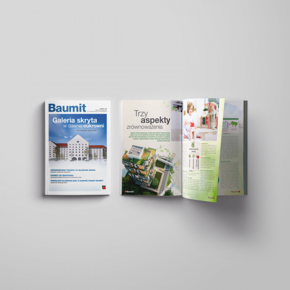 Elewacja na pierwszym planie – nowe wydanie Baumit Magazynu już dostępne!